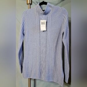 NWT- Mock turtleneck knit sweater